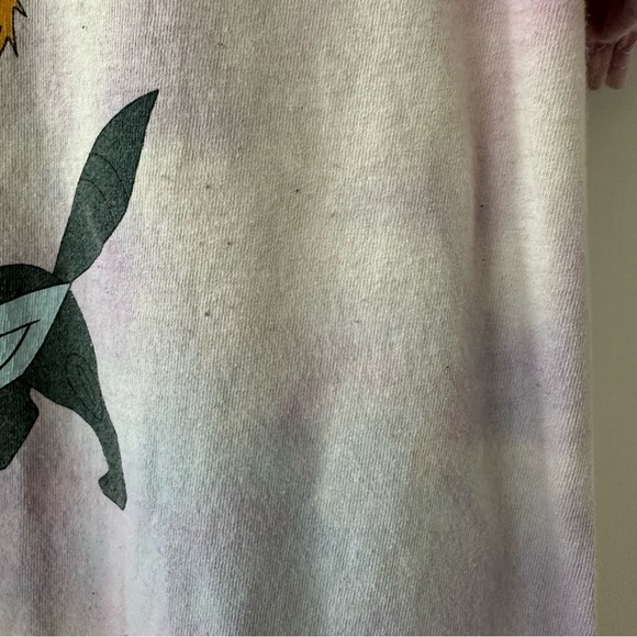 Pokemon Eevee Evolutions Pink & Blue Tie-Dye Graphic T-Shirt, Size XL - Picture 3 of 6